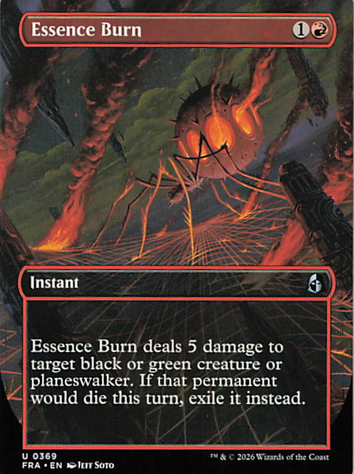 Essence Burn (Borderless) | Near Mint / English / Normal