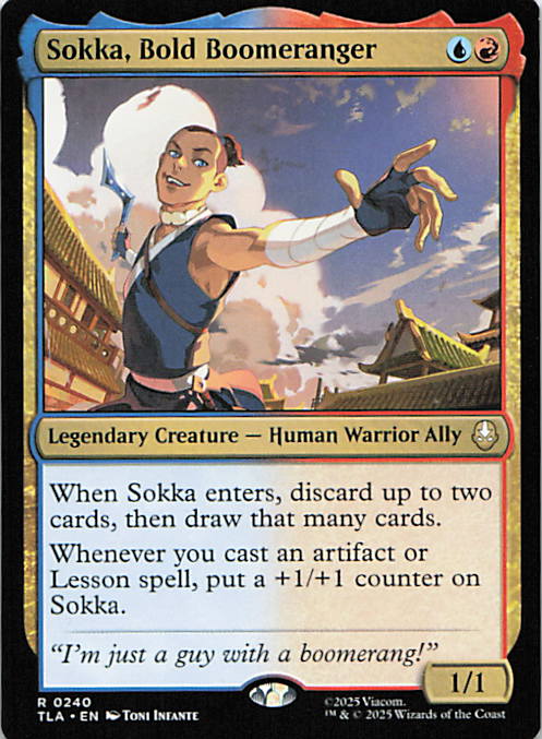 Sokka, Bold Boomeranger