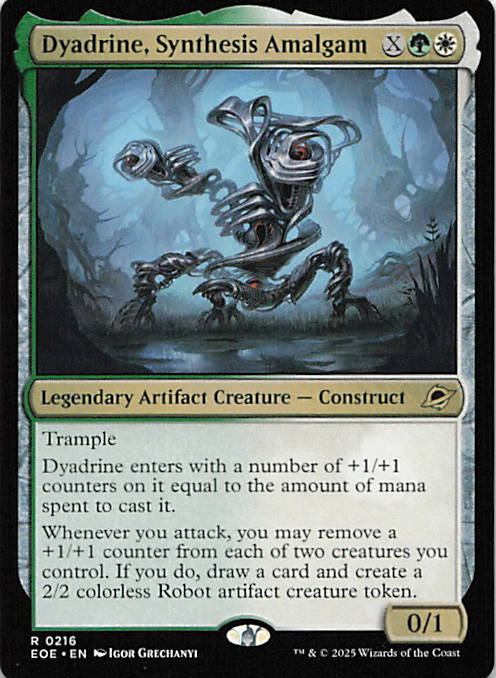 Dyadrine, Synthesis Amalgam