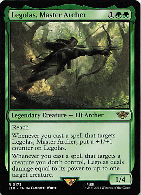 Legolas, Master Archer