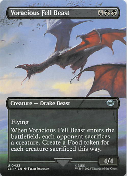 Voracious Fell Beast (Borderless)