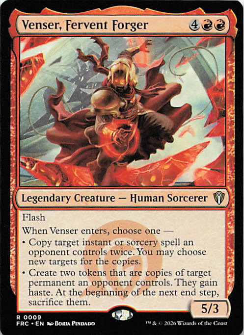 Venser, Fervent Forger