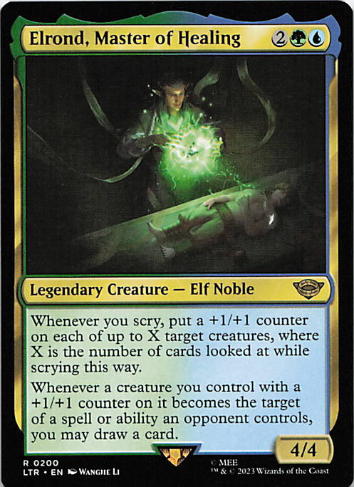 Elrond, Master of Healing