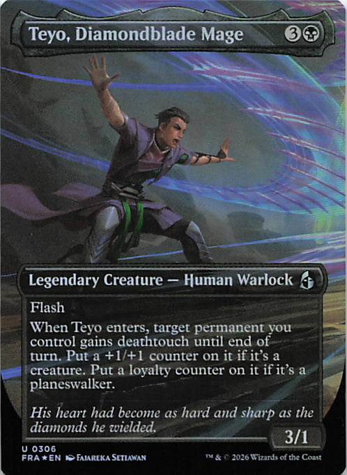 Teyo, Diamondblade Mage (Borderless)