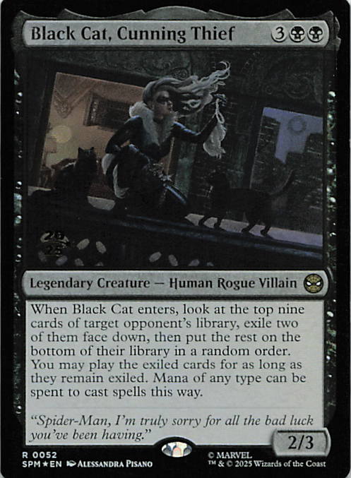 Black Cat, Cunning Thief