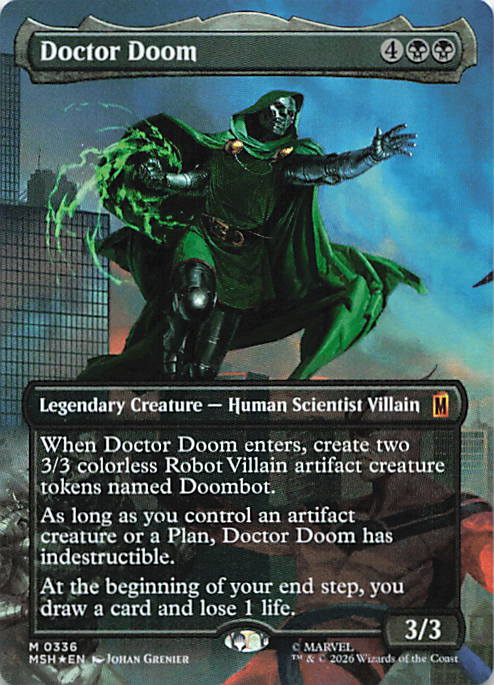 Doctor Doom (Borderless) (0336)