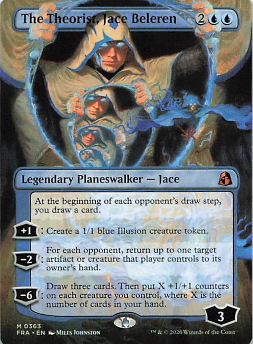 The Theorist, Jace Beleren (Borderless) (0363)