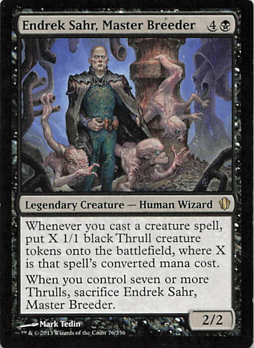 Endrek Sahr, Master Breeder