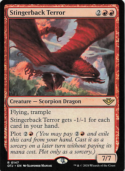Stingerback Terror