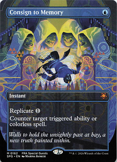 Consign to Memory (Borderless)