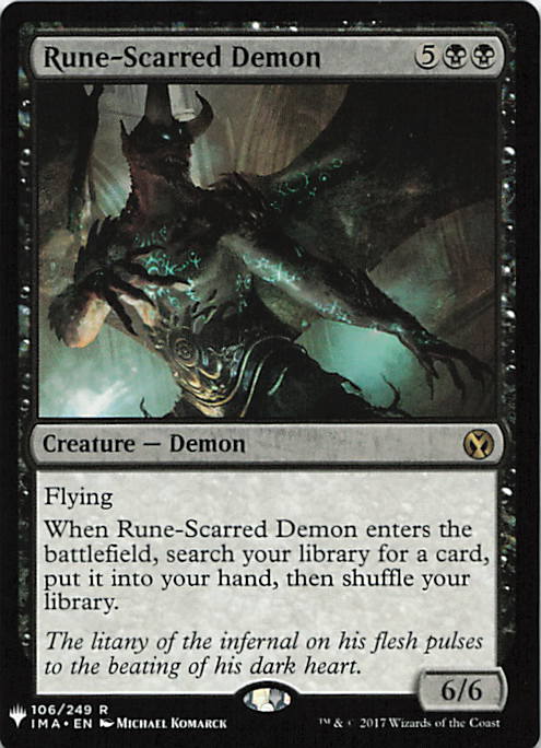 Rune-Scarred Demon