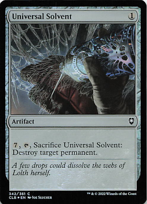 Universal Solvent | Near Mint / English / Foil