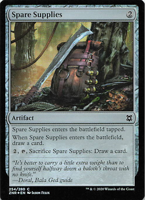 Spare Supplies | Near Mint / English / Foil