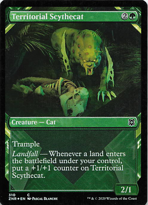 Territorial Scythecat (Showcase) | Near Mint / English / Foil