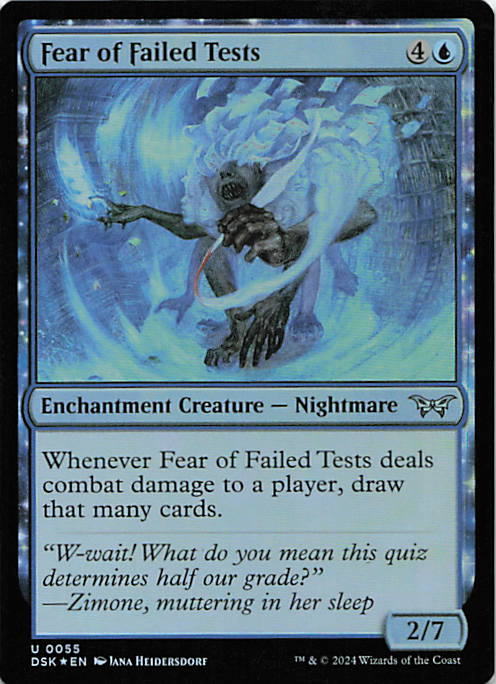 Fear of Failed Tests | Near Mint / English / Foil