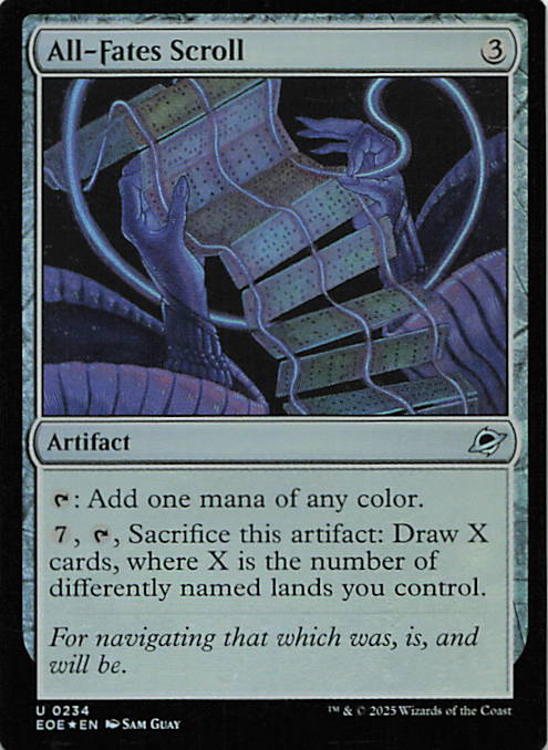 All-Fates Scroll | Near Mint / English / Foil