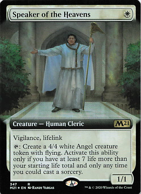 Speaker of the Heavens (Extended Art) | Near Mint / English / Foil