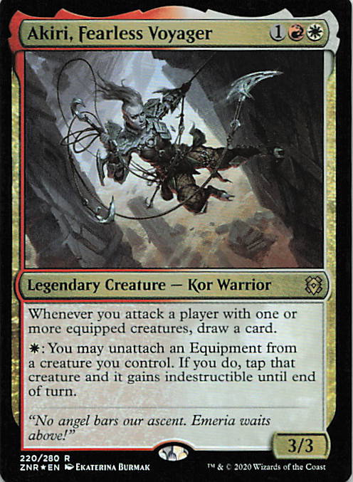 Akiri, Fearless Voyager | Near Mint / English / Foil