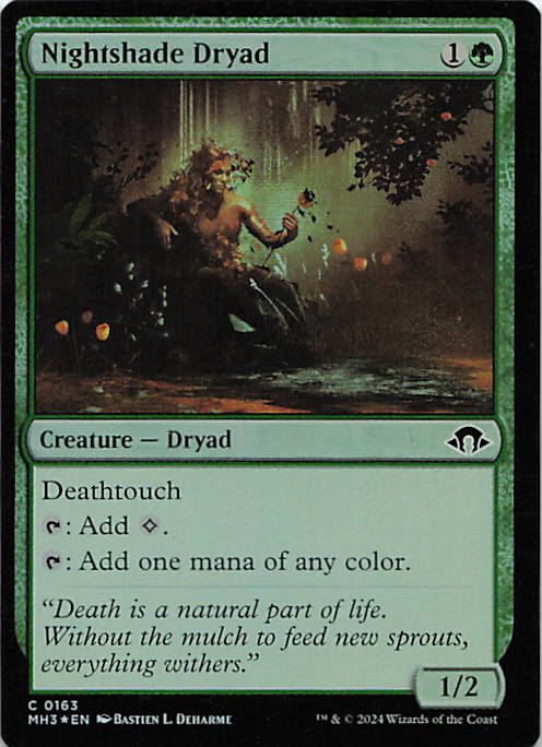 Nightshade Dryad | Near Mint / English / Foil