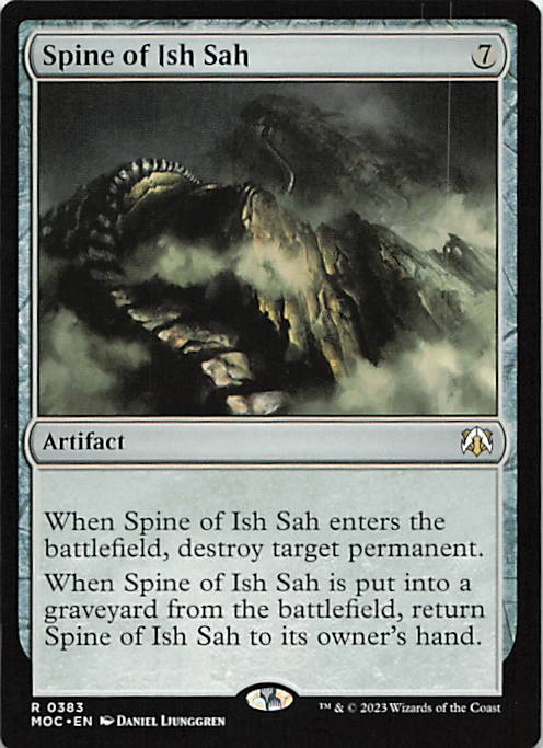 Spine of Ish Sah | Near Mint / English / Normal
