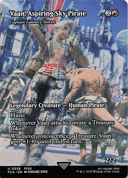 Vaan, Aspiring Sky Pirate - Captain Lannery Storm (Showcase) | Near Mint / English / Normal