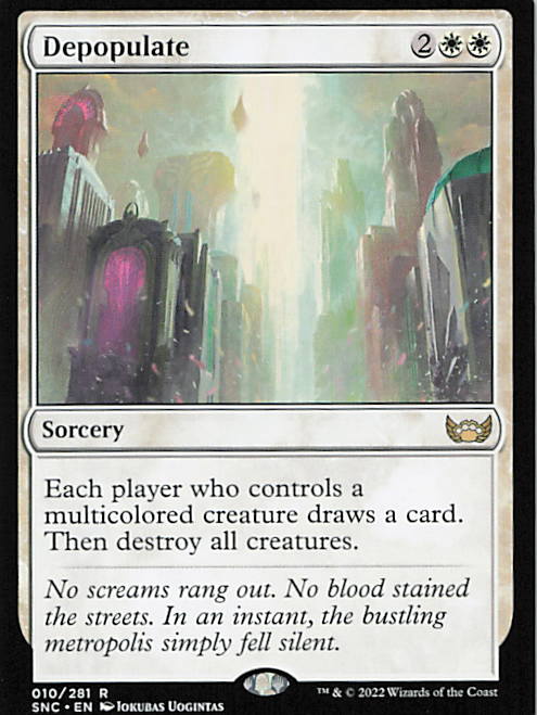 Depopulate | Near Mint / English / Normal