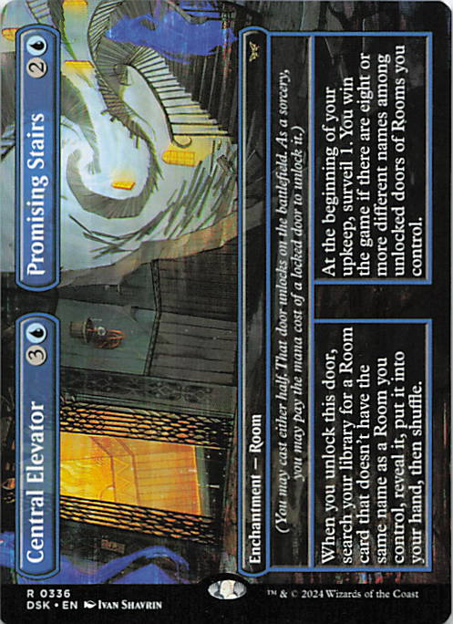 Central Elevator // Promising Stairs (Borderless)