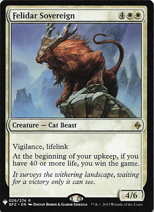 Felidar Sovereign | Near Mint / English / Normal