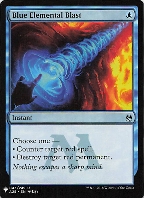 Blue Elemental Blast | Near Mint / English / Normal