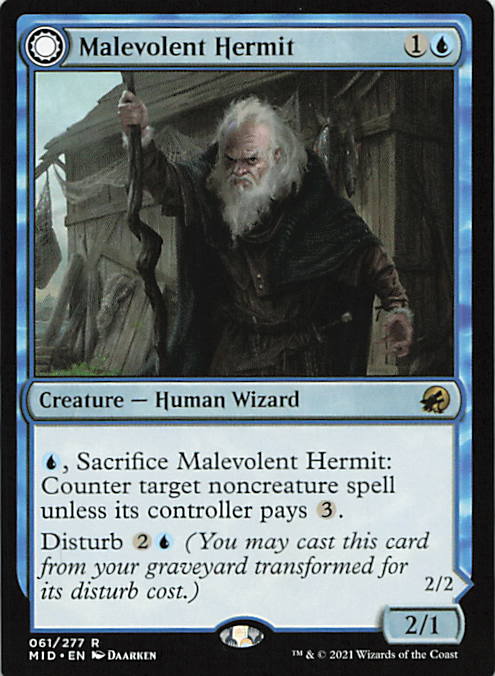 Malevolent Hermit | Near Mint / English / Normal