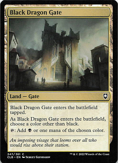 Black Dragon Gate | Near Mint / English / Normal