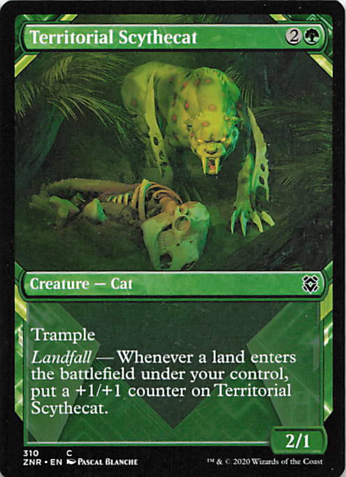 Territorial Scythecat (Showcase) | Near Mint / English / Normal