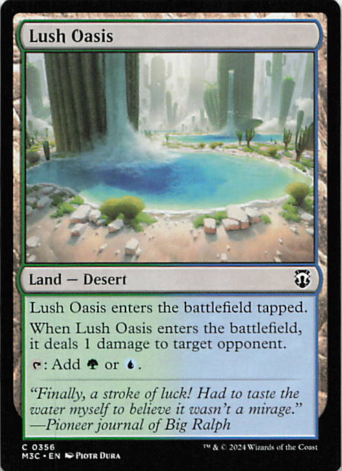 Lush Oasis | Near Mint / English / Normal