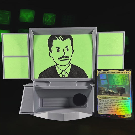 Mr.House Dice Tower & Deck Box Combo!