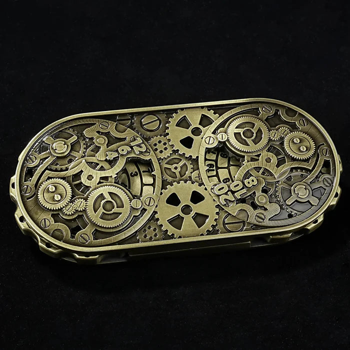 DnD Dice Spinner - Steampunk Metal Gear Dice