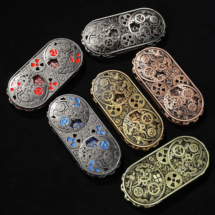 DnD Dice Spinner - Steampunk Metal Gear Dice