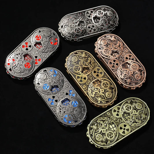 DnD Dice Spinner - Steampunk Metal Gear Dice
